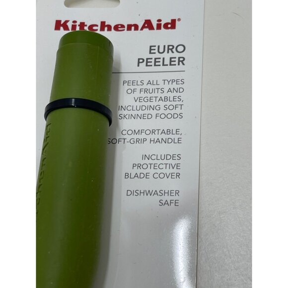 KitchenAid Multi-Function Can Opener & Euro Peeler Set Avocado Green New - Picture 5 of 6